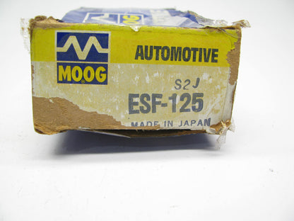 (2) Moog ESF-125 FRONT OUTER Steering Tie Rod End