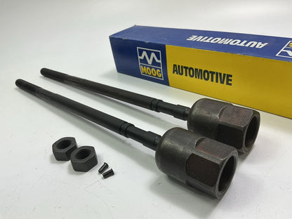 (2) Moog EV120 Front Inner Steering Tie Rod End 1981-1985 Ford Escort, 82-85 EXP