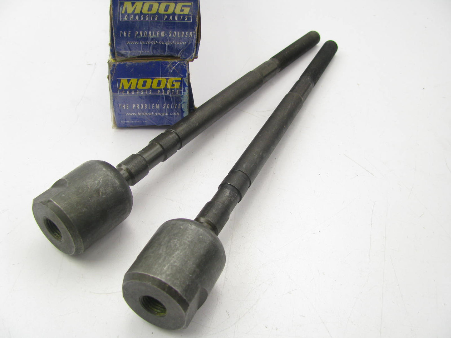 (2) Moog EV128 Steering Tie Rod End - Front Inner