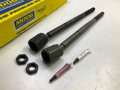 (2) Moog EV318 Front Inner Steering Tie Rod End 1995-2002 Continental