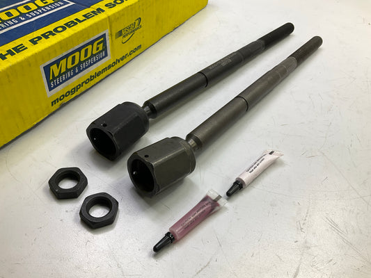 (2) Moog EV318 Front Inner Steering Tie Rod End 1995-2002 Continental