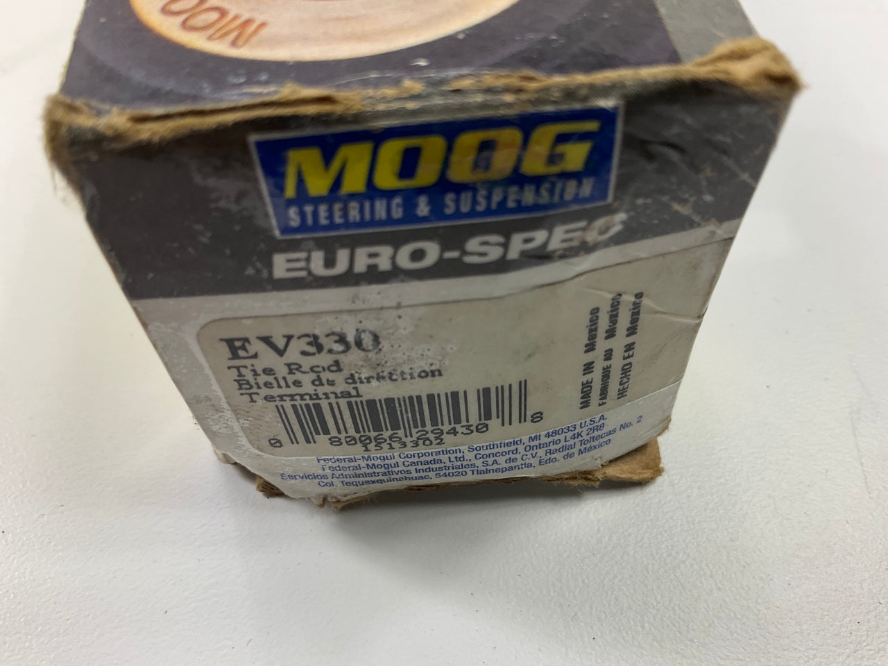 Moog EV330 Steering Tie Rod End - Front Inner