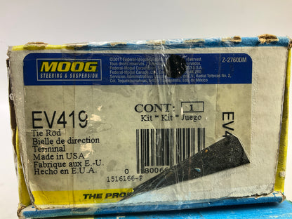 Moog EV419-2 Front Inner Steering Tie Rod End 2000-2006 Ford Focus