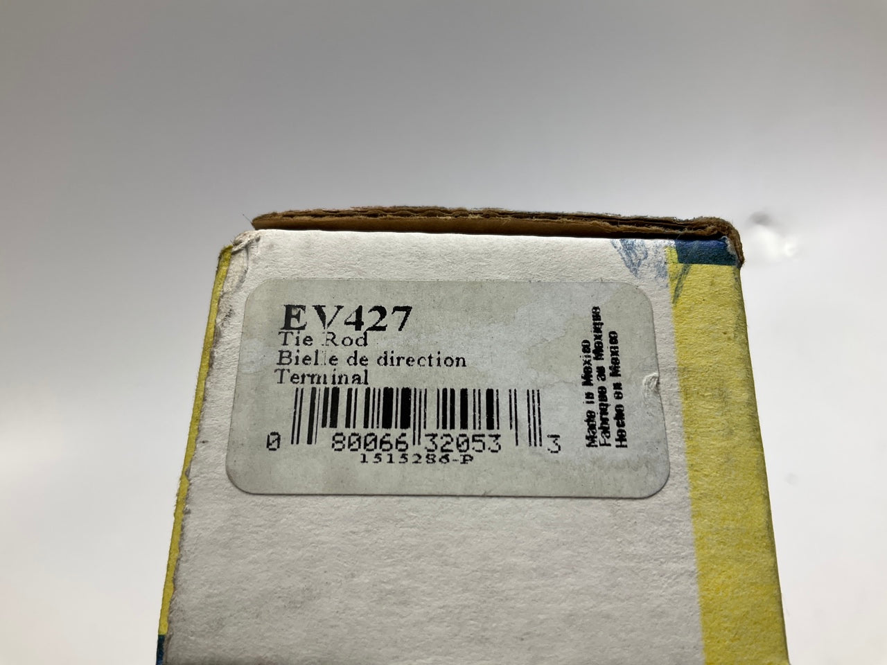 Moog EV427 Front Inner Steering Tie Rod End