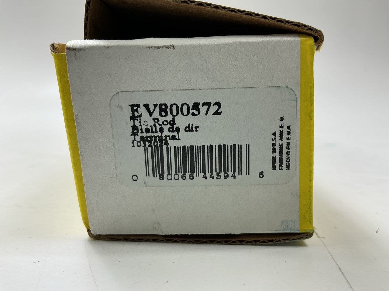 (2) Moog EV800572 Front Inner Steering Tie Rod End