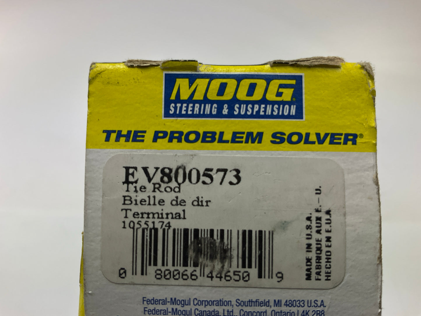 Moog EV800573 Front Inner Steering Tie Rod End For 2004-2006 Dodge Durango