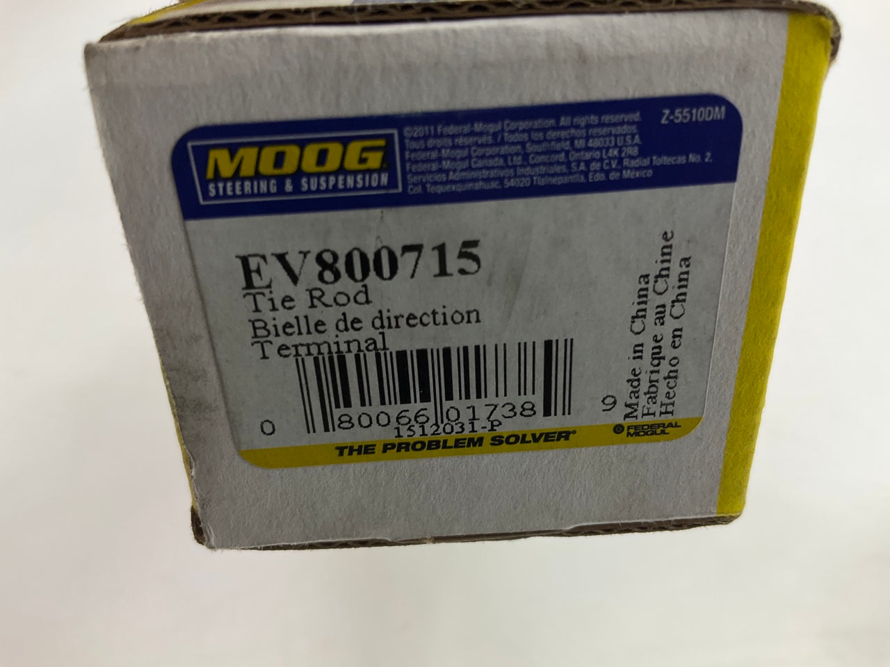 Moog EV800715 Steering Tie Rod End - Front Inner