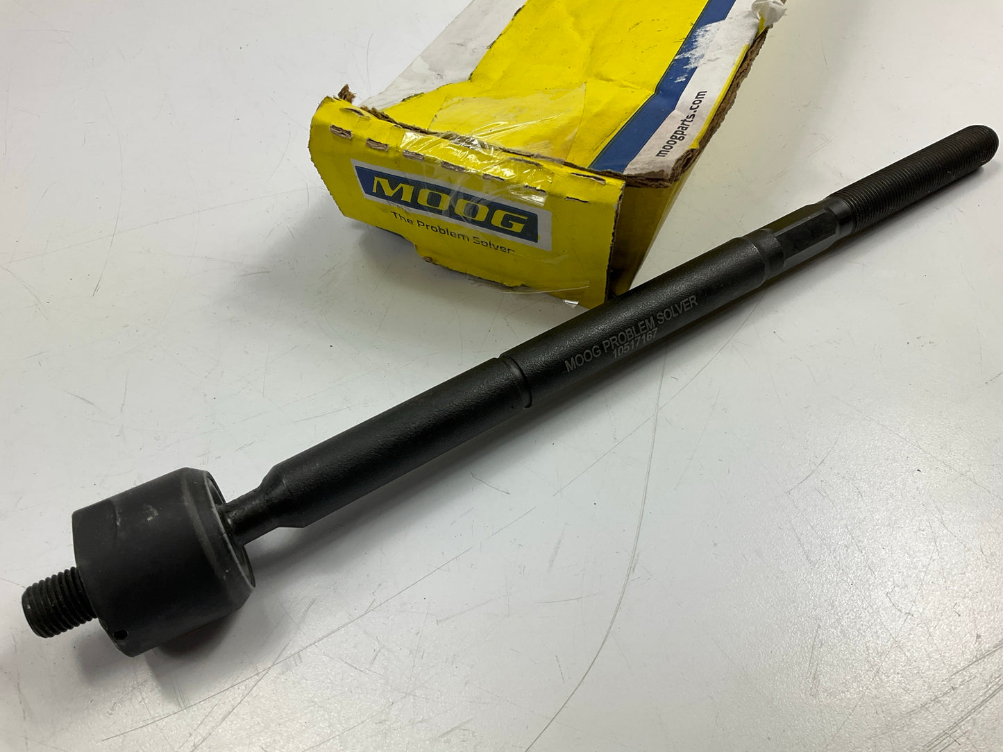 NO HARDWARE - Moog EV800963 Front Inner Steering Tie Rod End