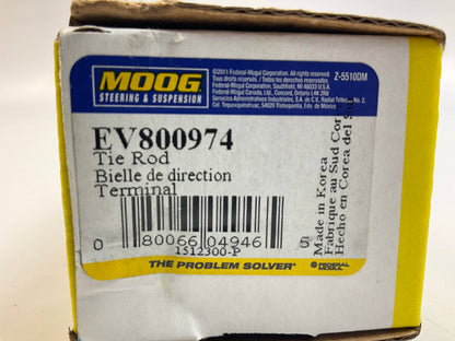 (2) Moog EV800974 Front Inner Steering Tie Rod End