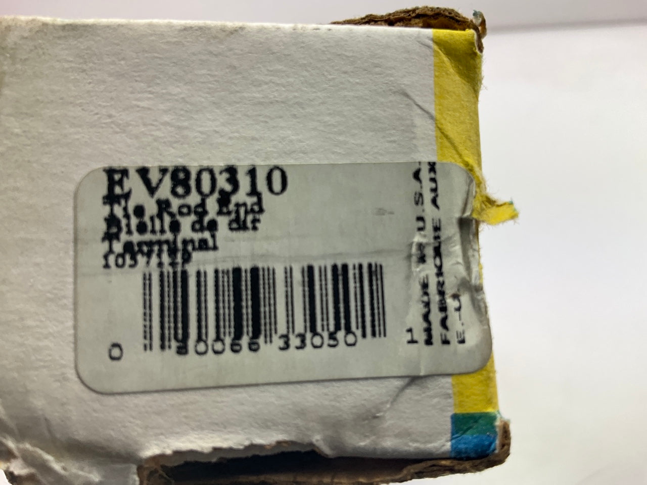 Moog EV80310 Steering Tie Rod End - Front Inner