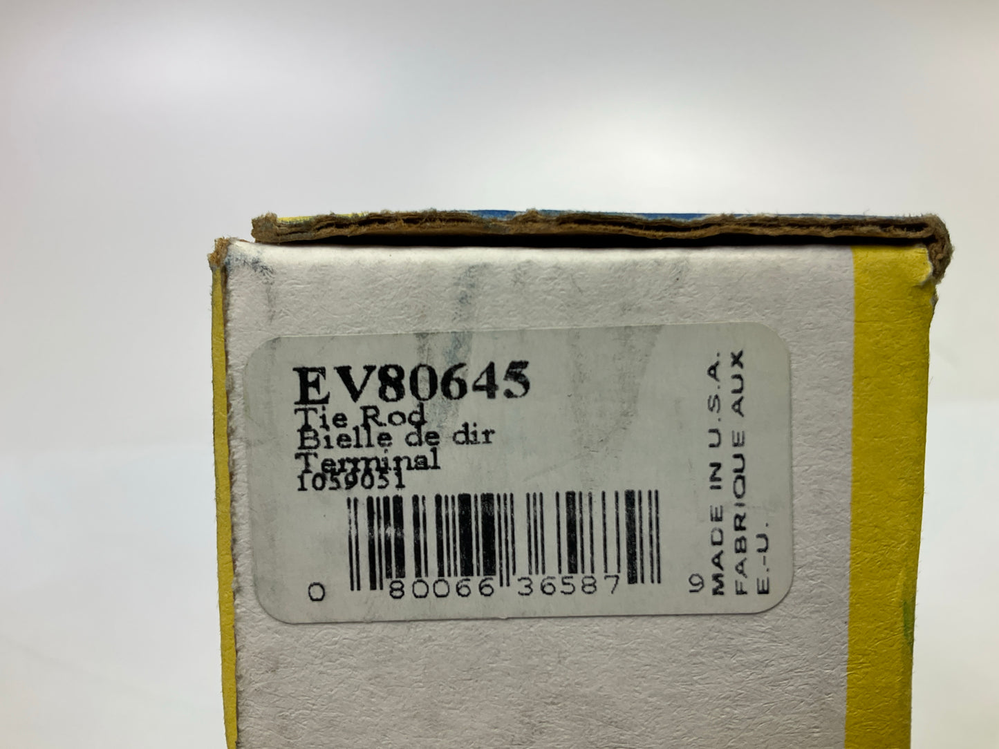 Moog EV80645 Front Inner Steering Tie Rod End