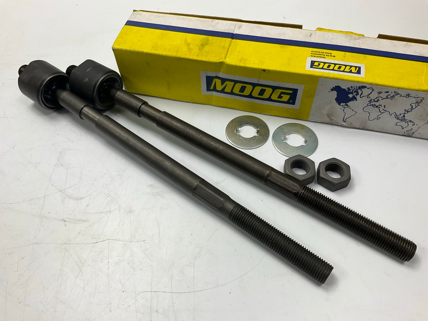 (2) Moog EV80692 Front Inner Steering Tie Rod End For 1998-2002 Subaru Forester