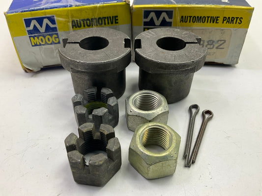 (2) Moog K-8382 FRONT Camber Bushing Kit - 1/4 Deg For 1985-1996 Ford Ranger 4X4