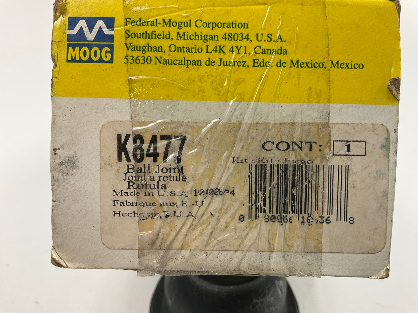 Moog K-8477 Suspension Ball Joint - Front Lower