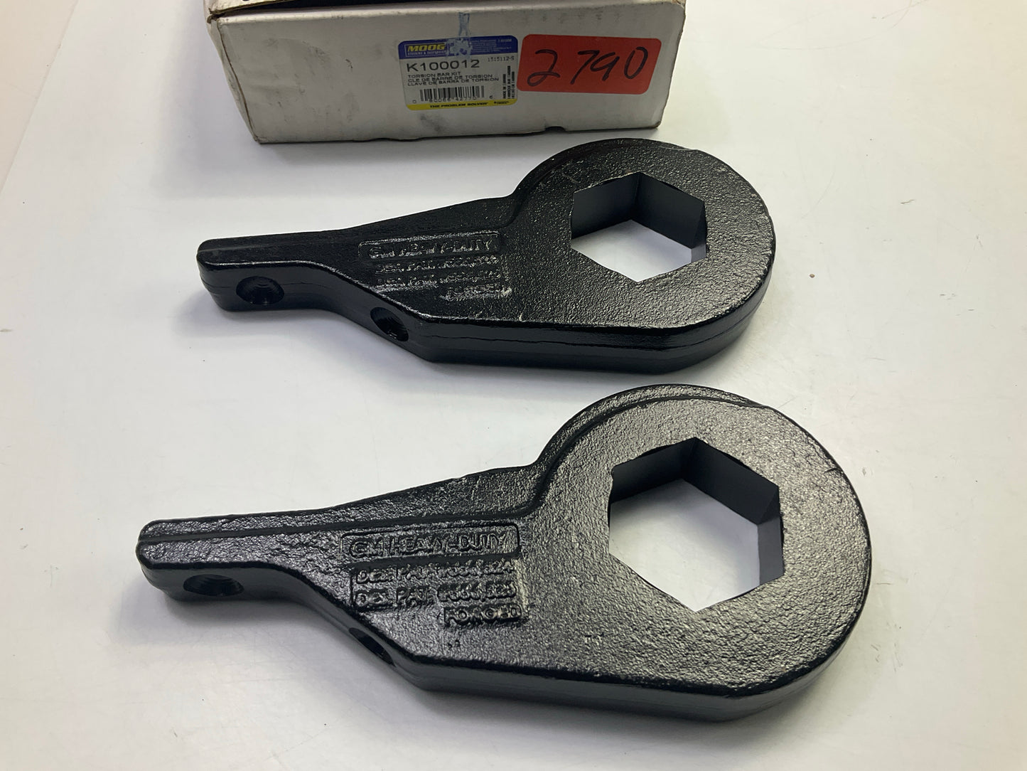 NO HARDWARE - Moog K100012 Adjustable Torsion Bar Keys
