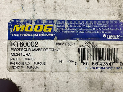 Moog K160002 Front Left Strut Mount