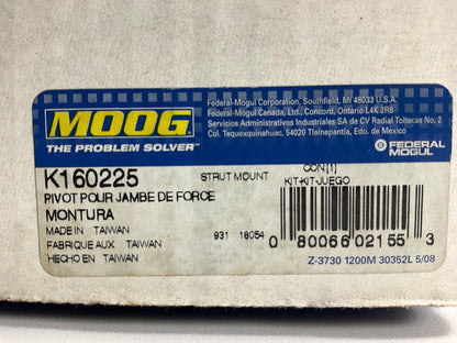 Moog K160225 Front Suspension Strut Mount 06-11 Azera 06-10 Sonata 07-09 Amanti