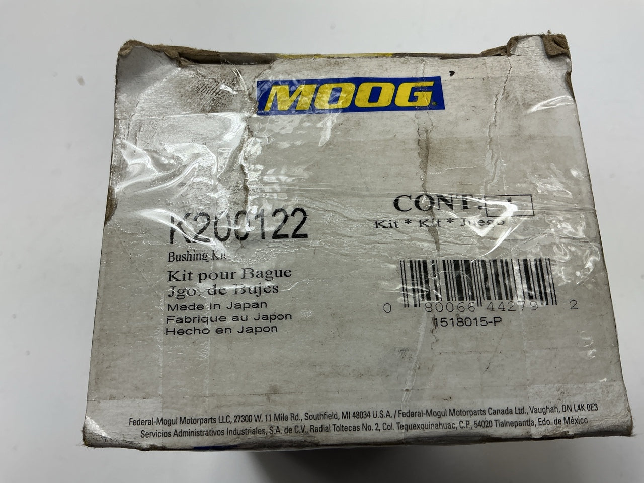 Moog K200122 Front Lower Suspension Control Arm Bushing