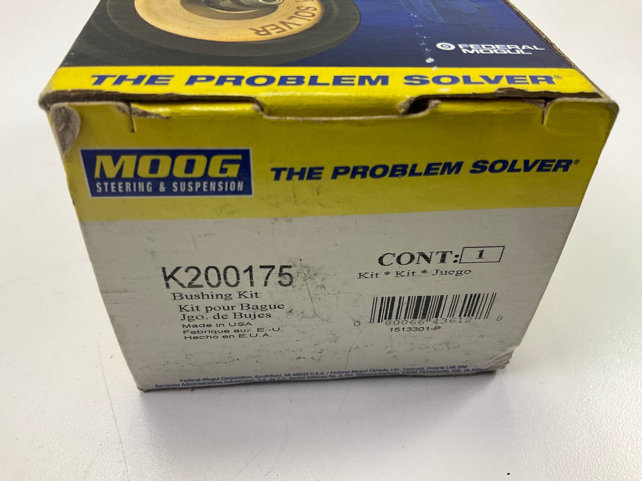 For Moog K200175 Suspension Control Arm Bushing - Rear