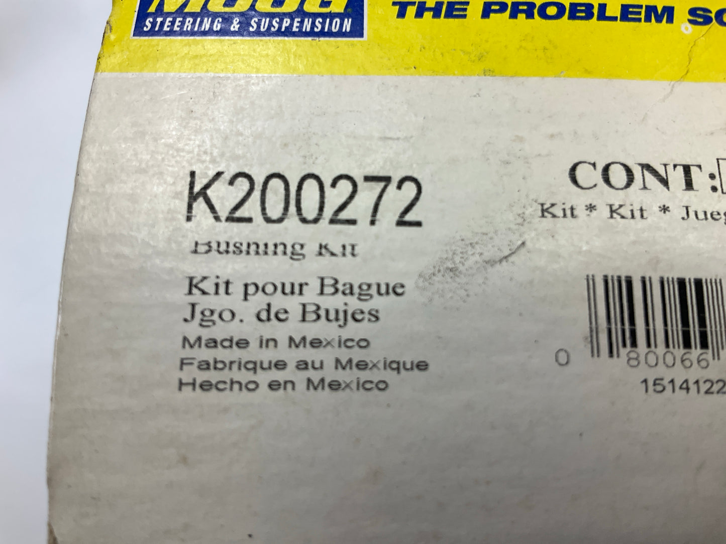 Moog K200272 Front Lower Inner Rearward Suspension Control Arm Bushing