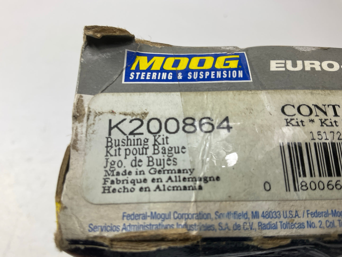 Moog K200864 Rear LOWER INNER Suspension Control Arm Bushing
