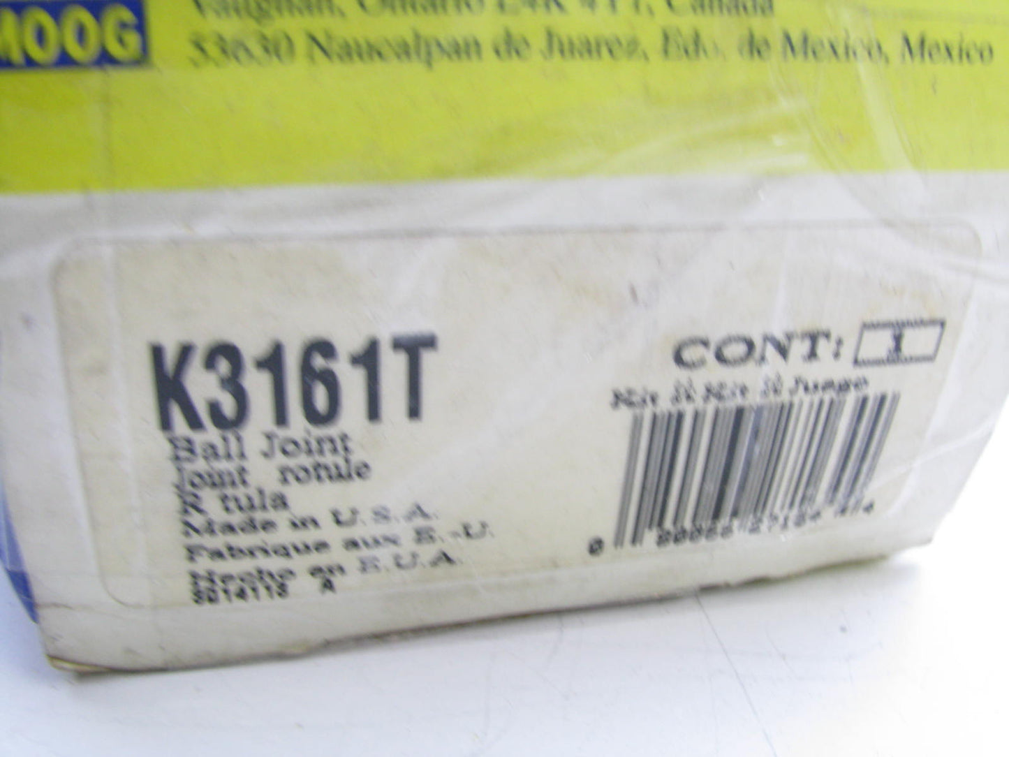 Moog K3161T Front Suspension Lower Ball Joint