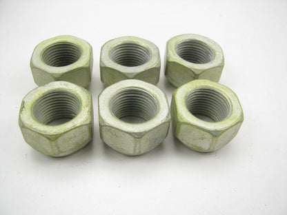 (6) Moog K4004 Front Suspension Strut Rod Bushing Nuts 11/16'' - 18 Pack Of 6 Pcs