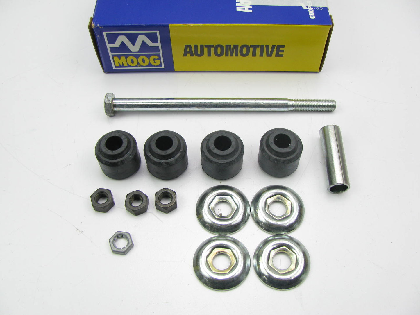 Moog K440 Front Sway Bar Bushings Adapter Link Kit