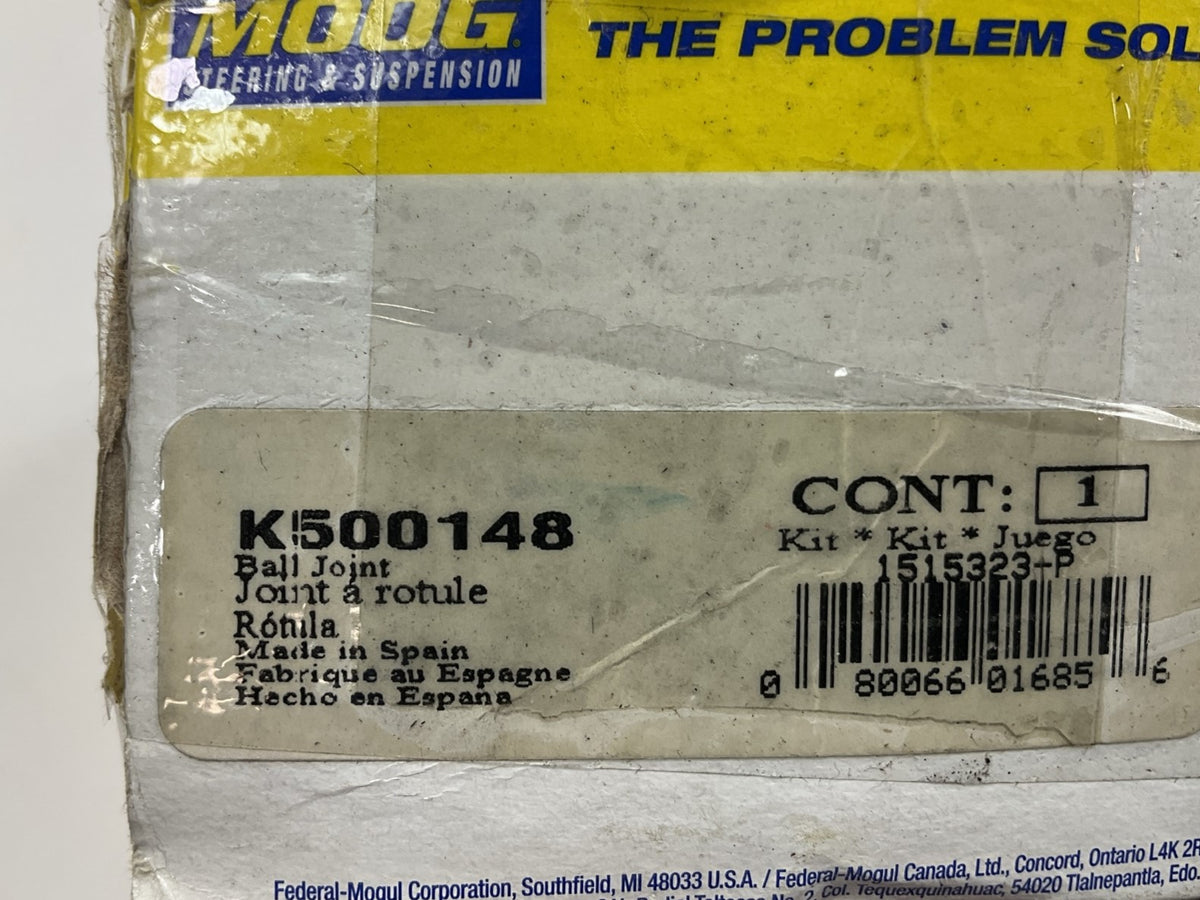 MISSING SNAP RING Moog K500148 Front Lower Ball Joint