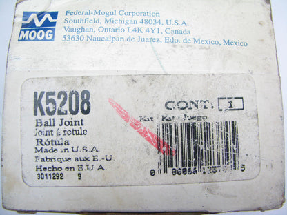 Moog K5208 FRONT UPPER Suspension Ball Joint