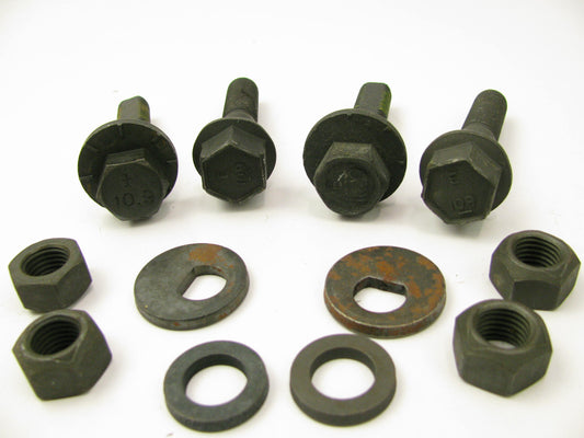 (2) For New Moog K5283 Front Lower Strut Mount Cam Bolt FA1333 K5283