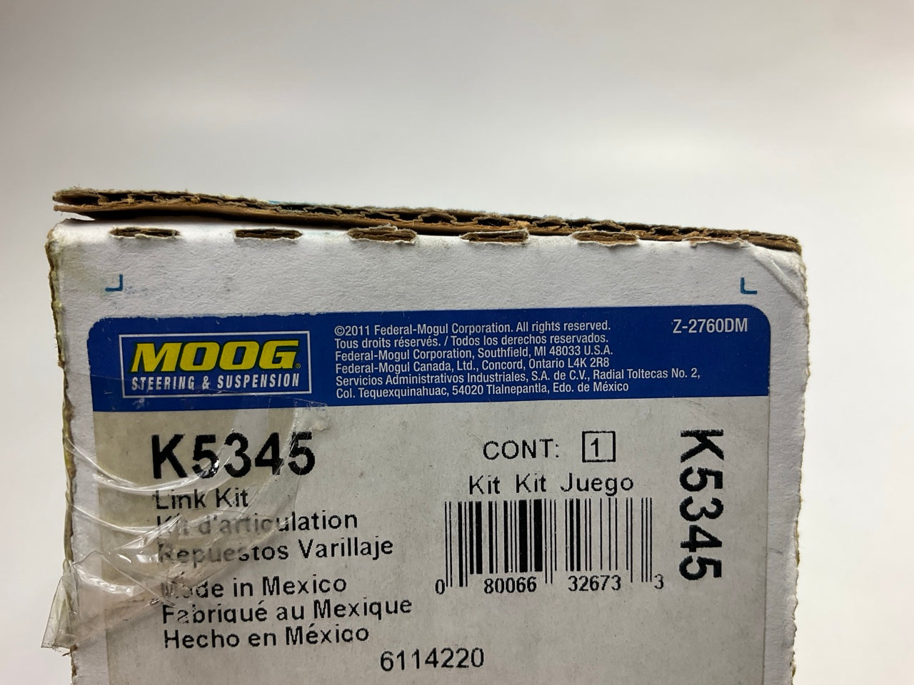 Moog K5345 Front Suspension Stabilizer Sway Bar Link Kit
