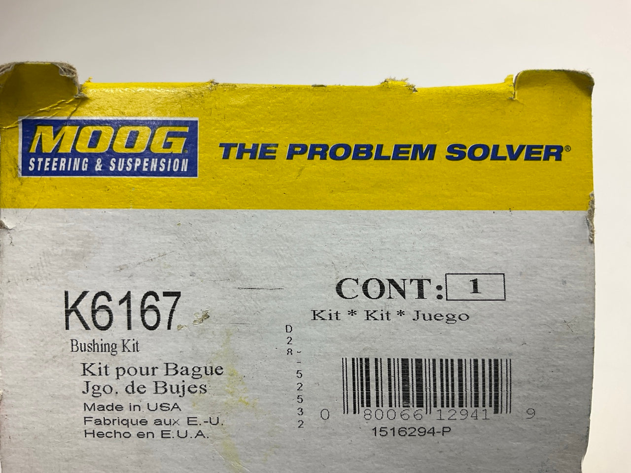 Moog K6167 Suspension Stabilizer Sway Bar Bushing - Front