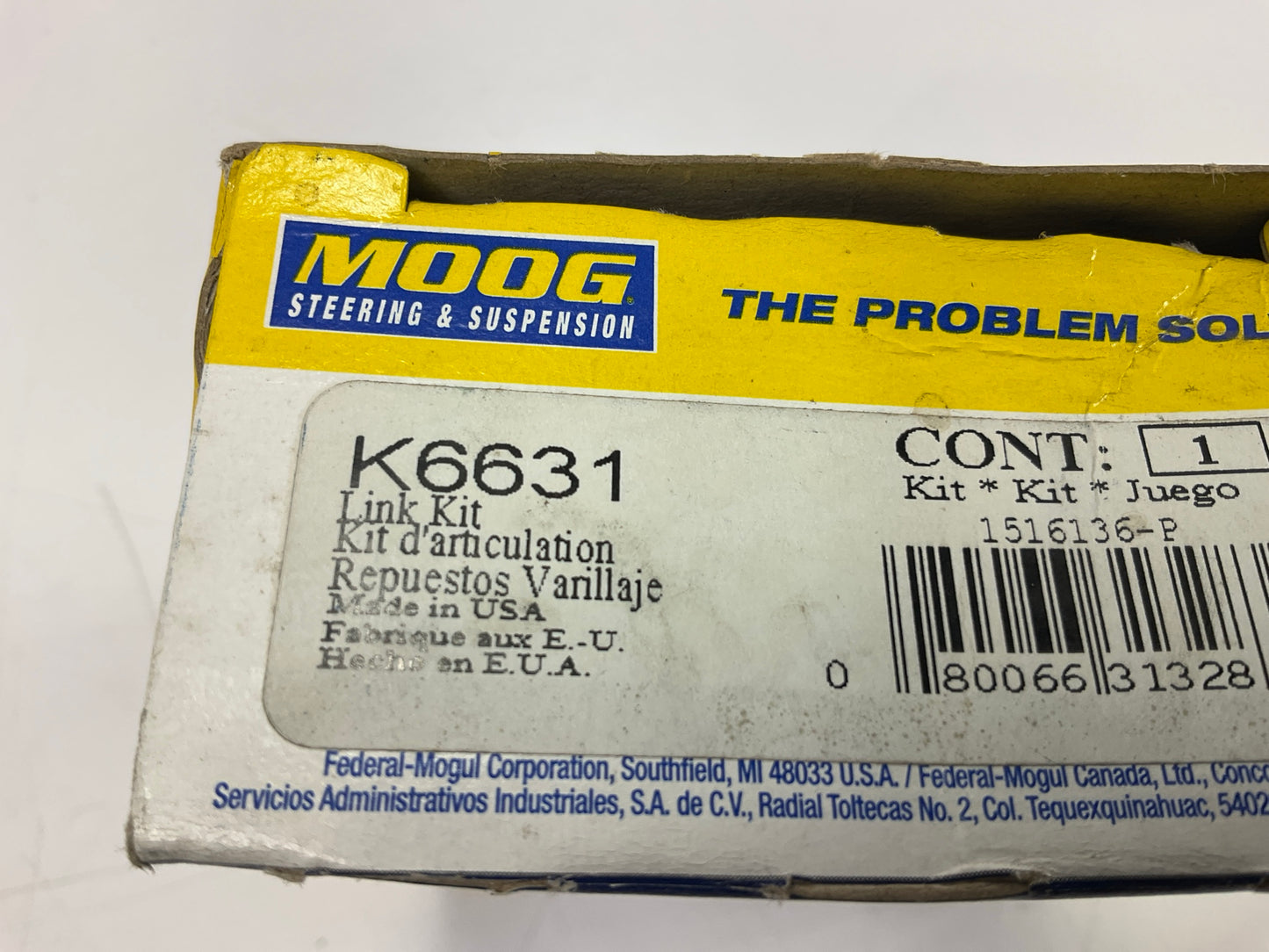 Moog K6631 Front Suspension Stabilizer Sway Bar Link Kit