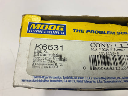 Moog K6631 Front Suspension Stabilizer Sway Bar Link Kit