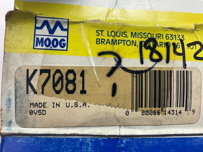 (2) Moog K7081 Suspension Stabilizer Bar Link Repair Bushings, Front