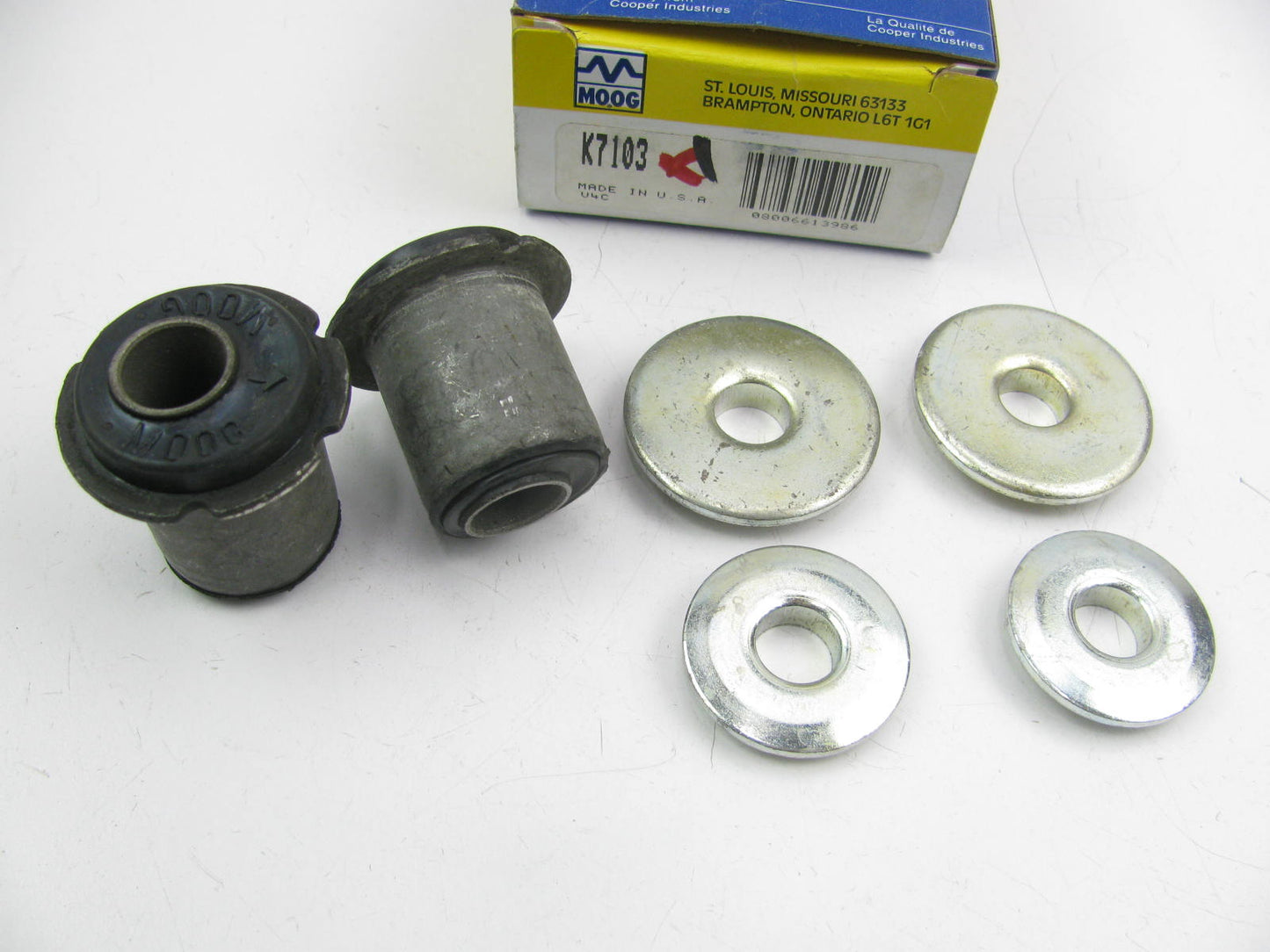 Moog K7103 Suspension Control Arm Bushing Kit - Front Upper
