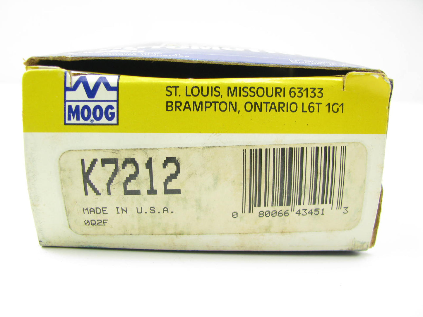 Moog K7212 Front Lower Inner Suspension Control Arm Bushing