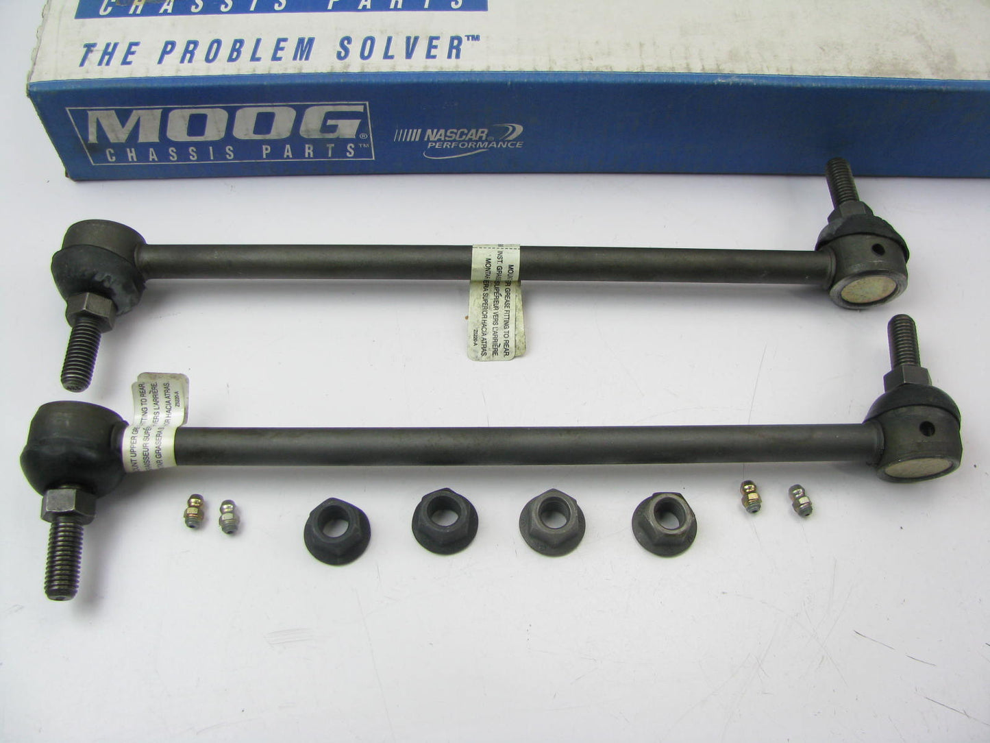 (2) Moog K7342 Suspension Stabilizer Sway Bar Link Kit - Front