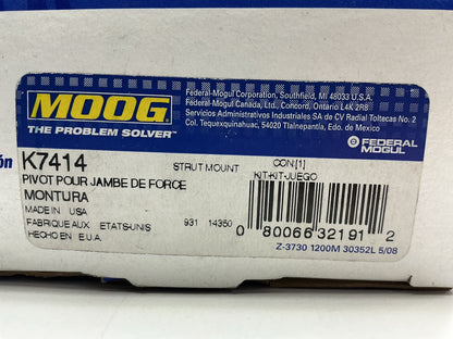 Moog K7414 Front Suspension Strut Mount Kit