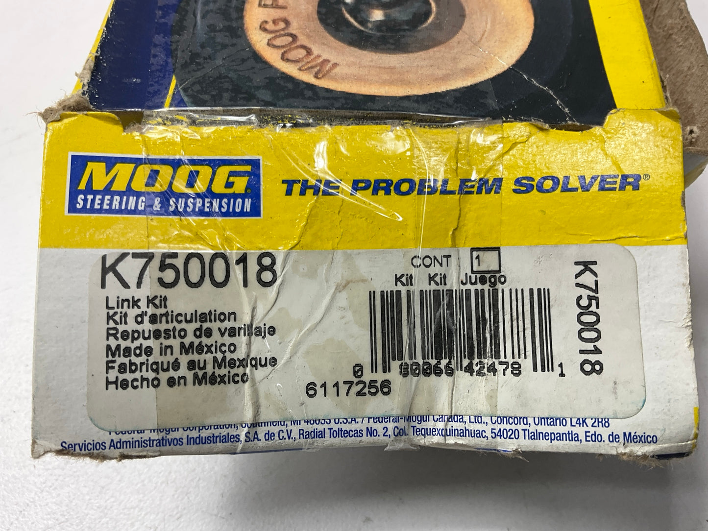 (2) Moog K750018 Rear Suspension Stabilizer Sway Bar Link Kits