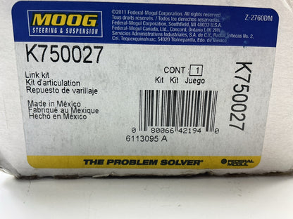 Moog K750027 Front Left Suspension Stabilizer Sway Bar Link Kit