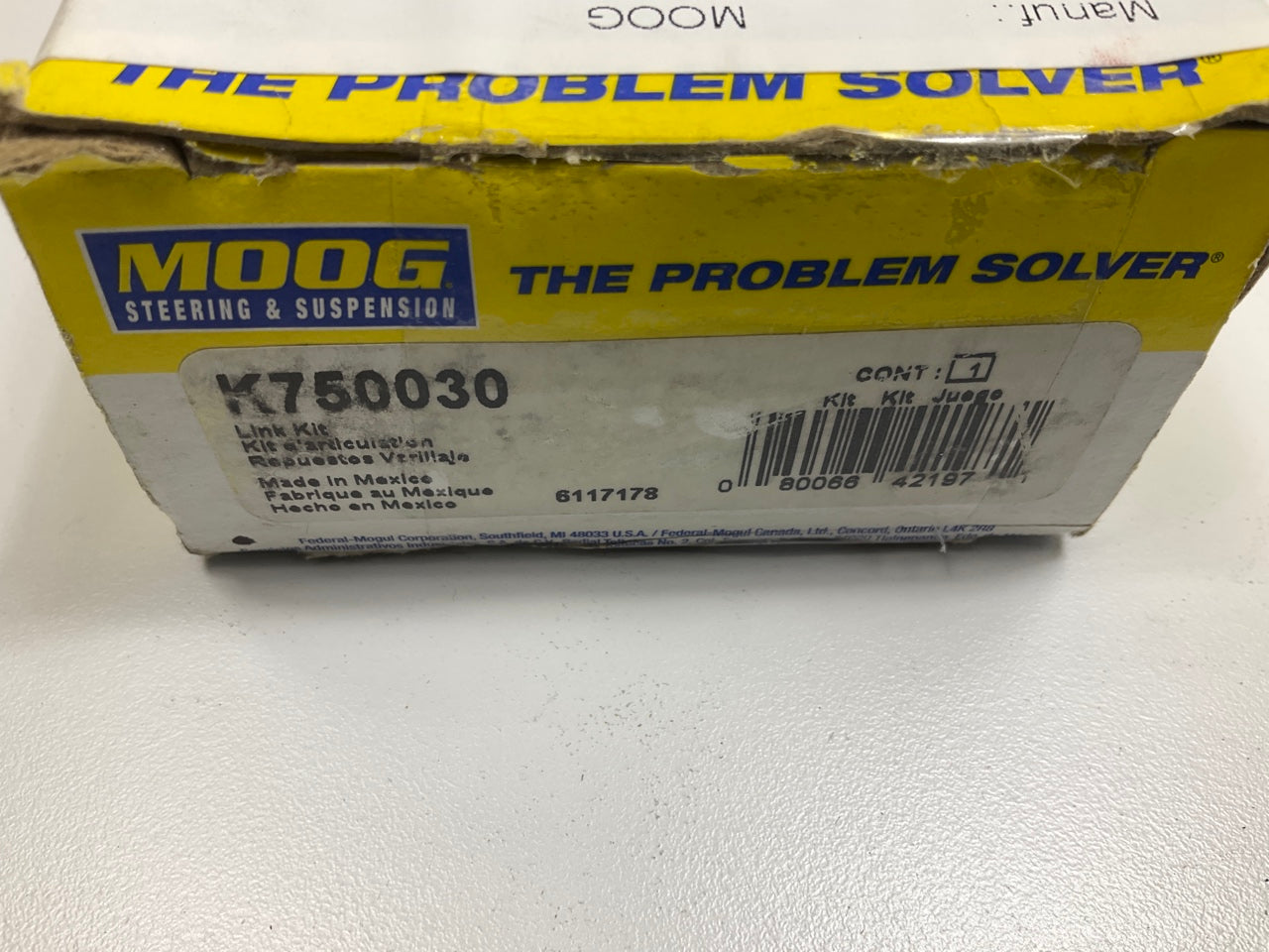 Moog K750030 Rear Suspension Stabilizer Sway Bar Link Kit