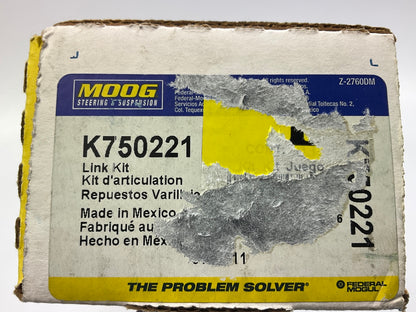 Moog K750221 Front Suspension Stabilizer Sway Bar Link Kit