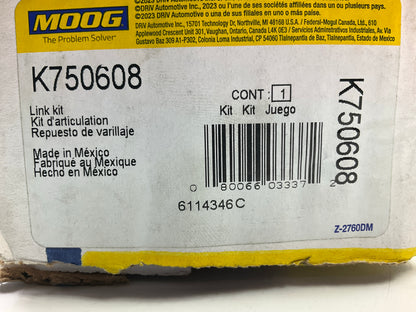 Moog K750608 Front Left Suspension Stabilizer Sway Bar Link Kit