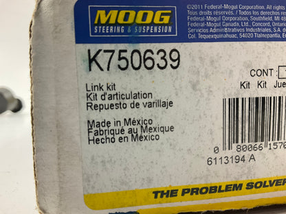 (2) Moog K750639 Front Suspension Stabilizer Bar Link For 11-16 Genesis Coupe