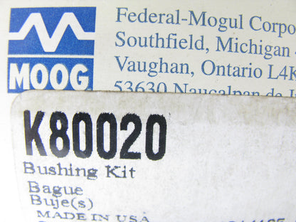 Moog K80020 Suspension Stabilizer Sway Bar Bushing Kit - Rear