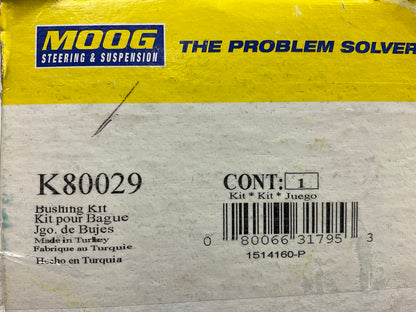 Moog K80029 Suspension Control Arm Bushing Kit - Front Lower