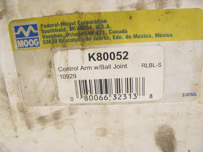 Moog K80052 FRONT RIGHT Upper Suspension Control Arm And Ball Joint