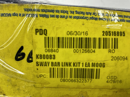 Moog K80083 Front Suspension Stabilizer Sway Bar Link Kit
